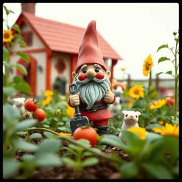 Ballada o ogródku i krasnoludku